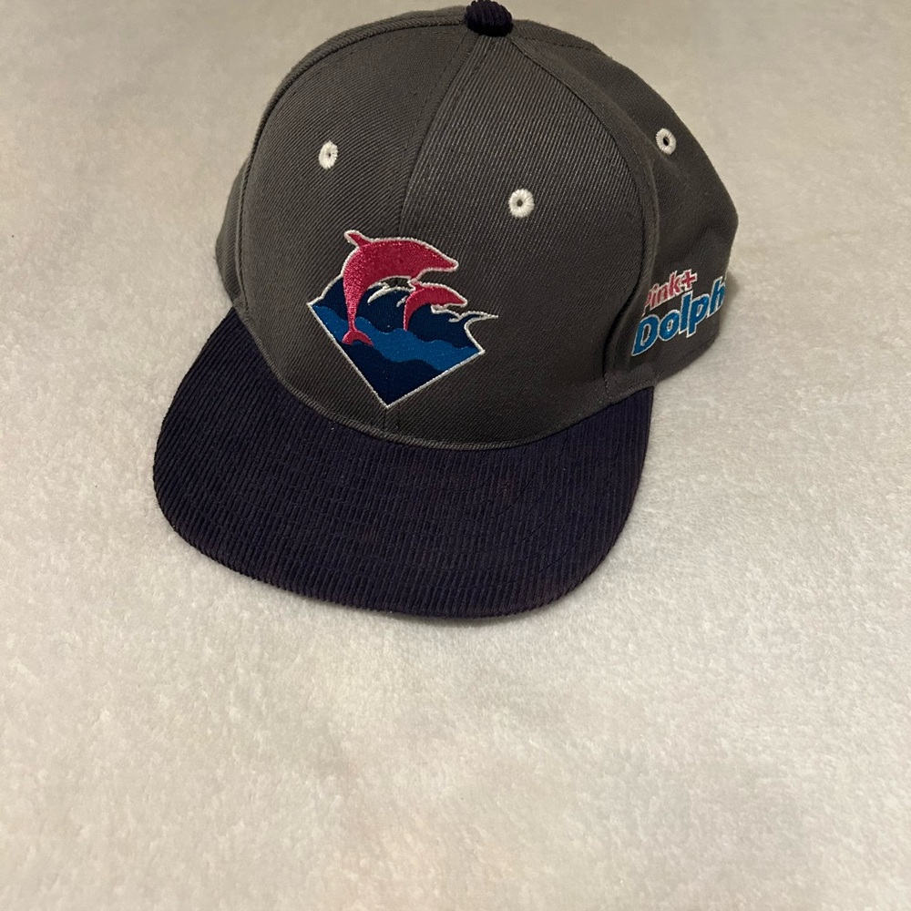 Pink Dolphin Flat Bill Hat
